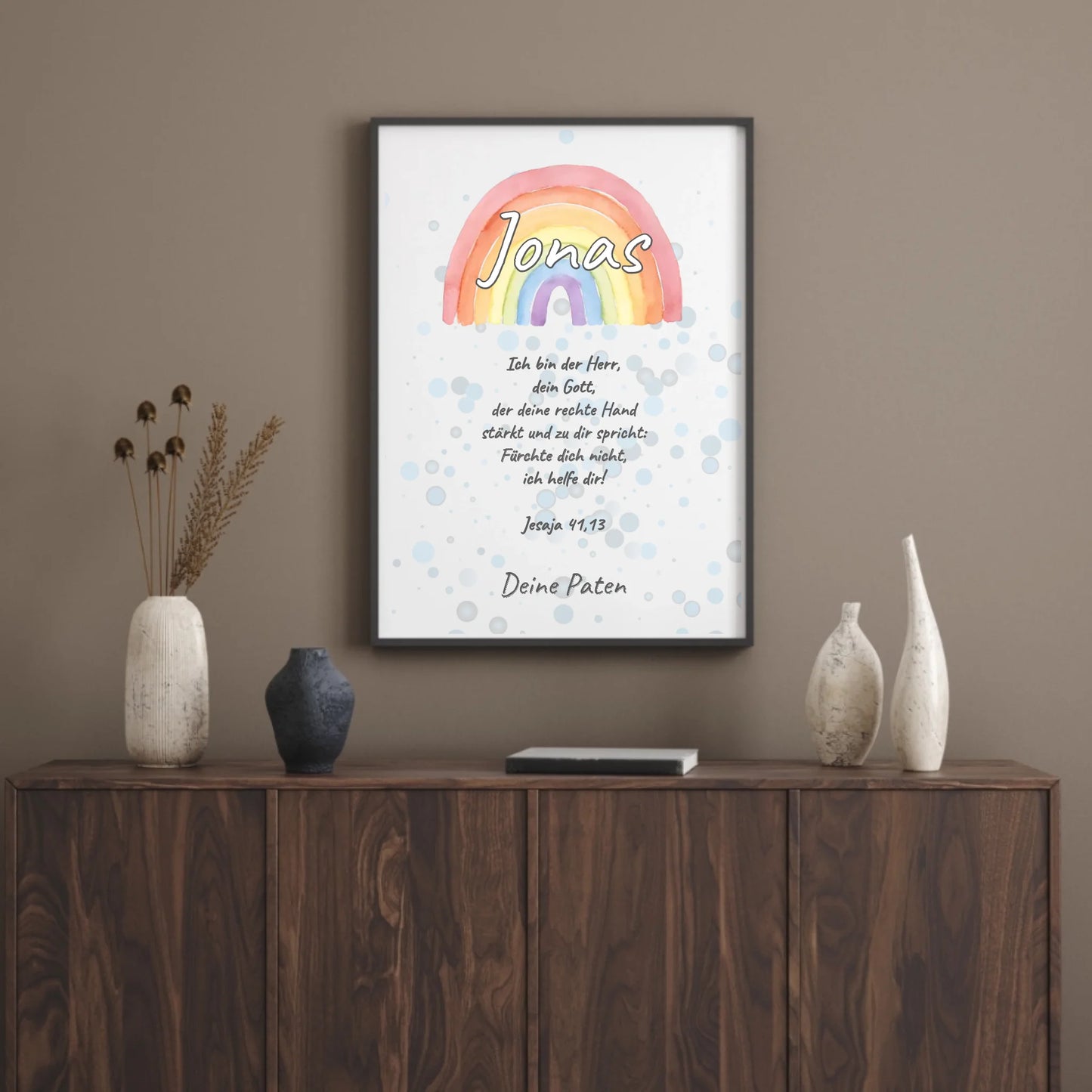 Poster - Patenbrief - personalisierbar