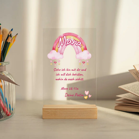 Mockup acrylglasplatte