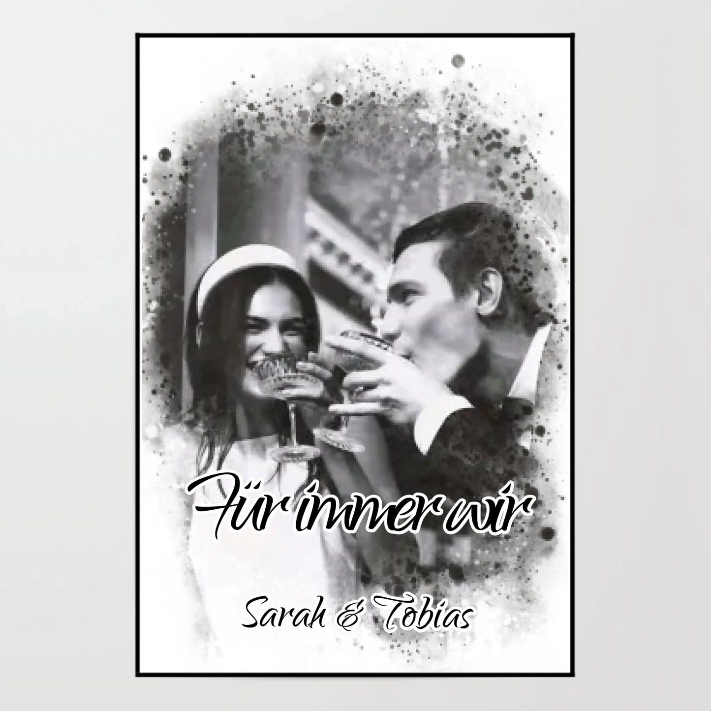 Kunstdruck -  dein Foto als Aquarell - personalisierbar