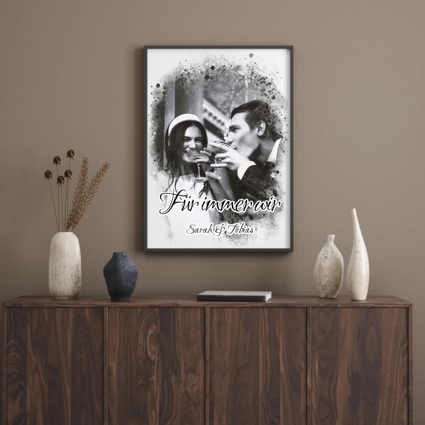 Kunstdruck -  dein Foto als Aquarell - personalisierbar