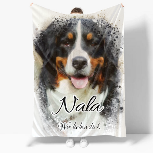 Mockup Fleece-Decke (2)