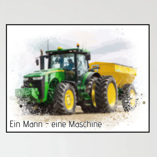 Kunstdruck - Dein Fahrzeug als Aquarell - personalisierbar