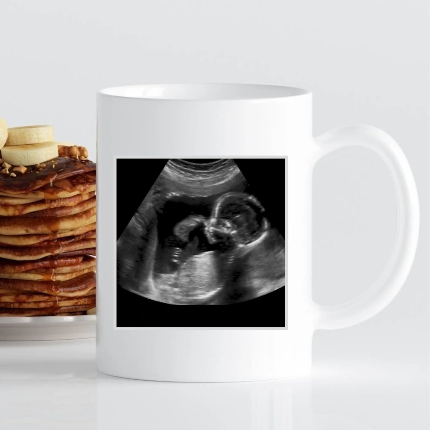 Tasse - Ultraschall-Bild Papa - personalisierbar