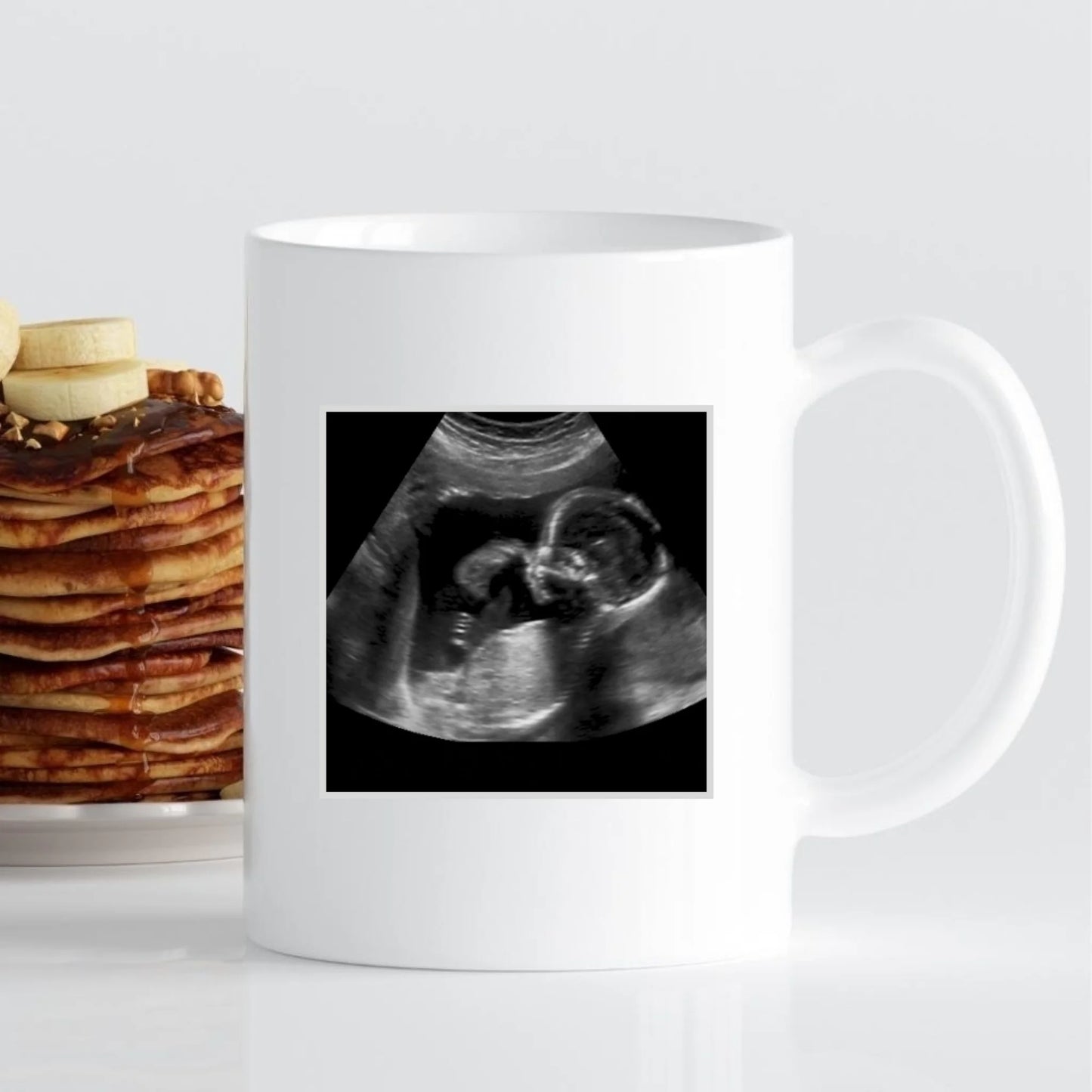 Tasse - Liebesbrief für Papa mit Ultraschallbild - personalisierbar