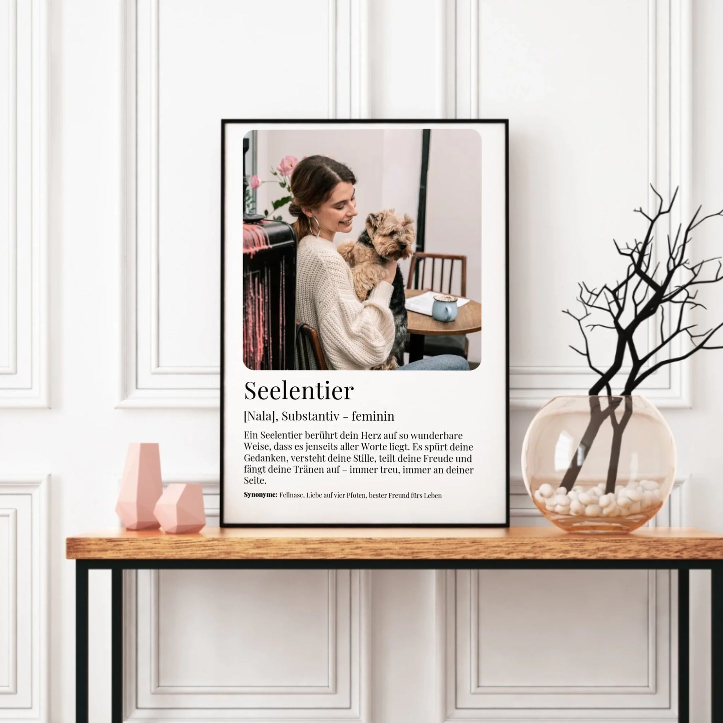 Poster -  Seelentier Definition - personalisierbar