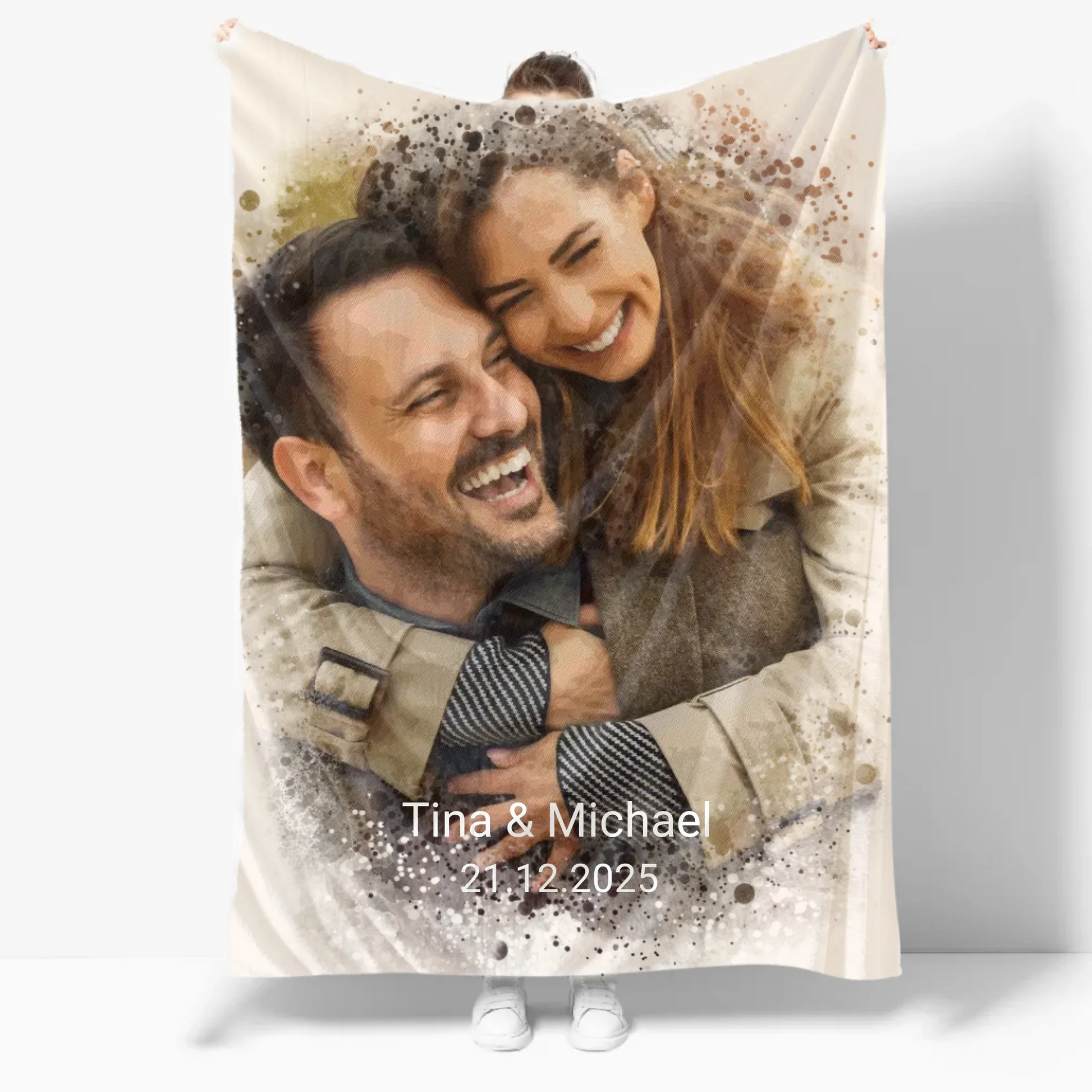 Mockup Fleece-Decke (2)