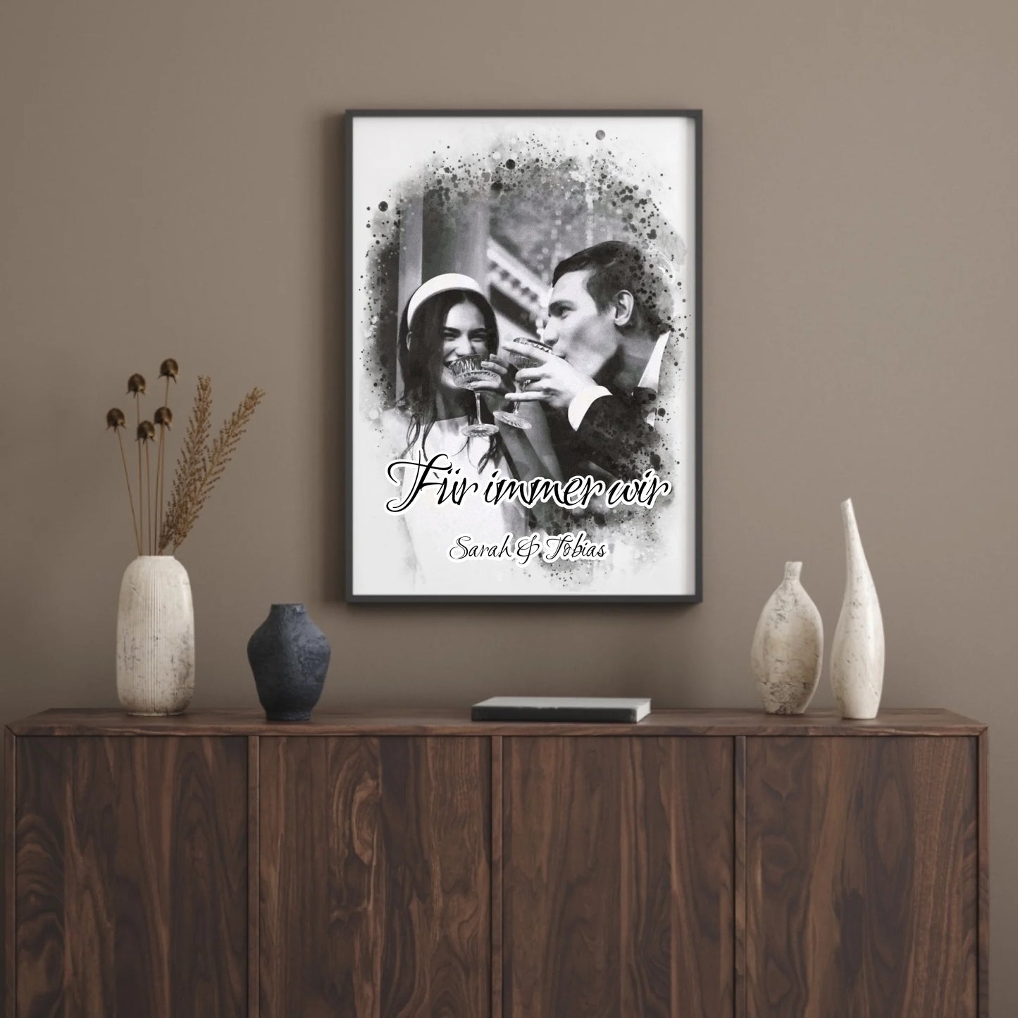 Wandbild - Dein Foto als Aquarell - personalisierbar