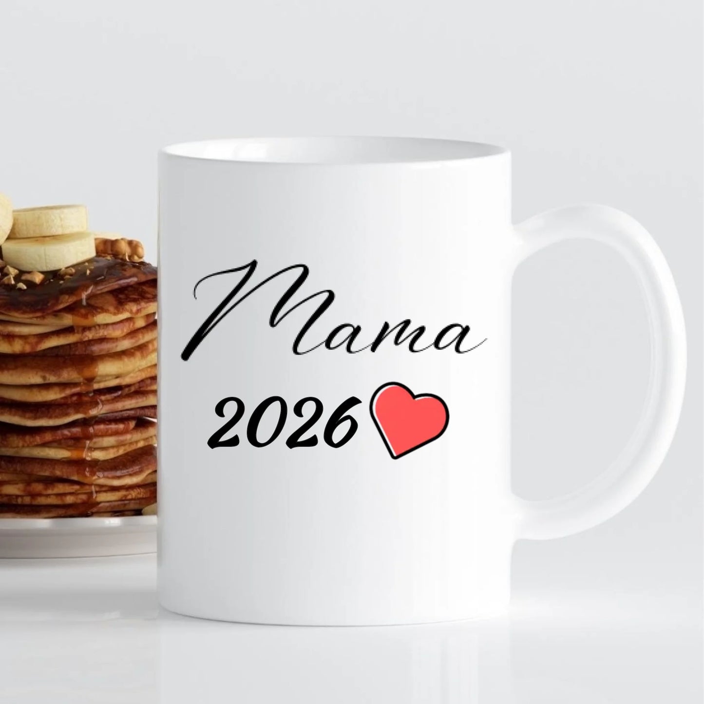 Tasse - Hey Mama, Grüße aus der Kugel – personalisierbar