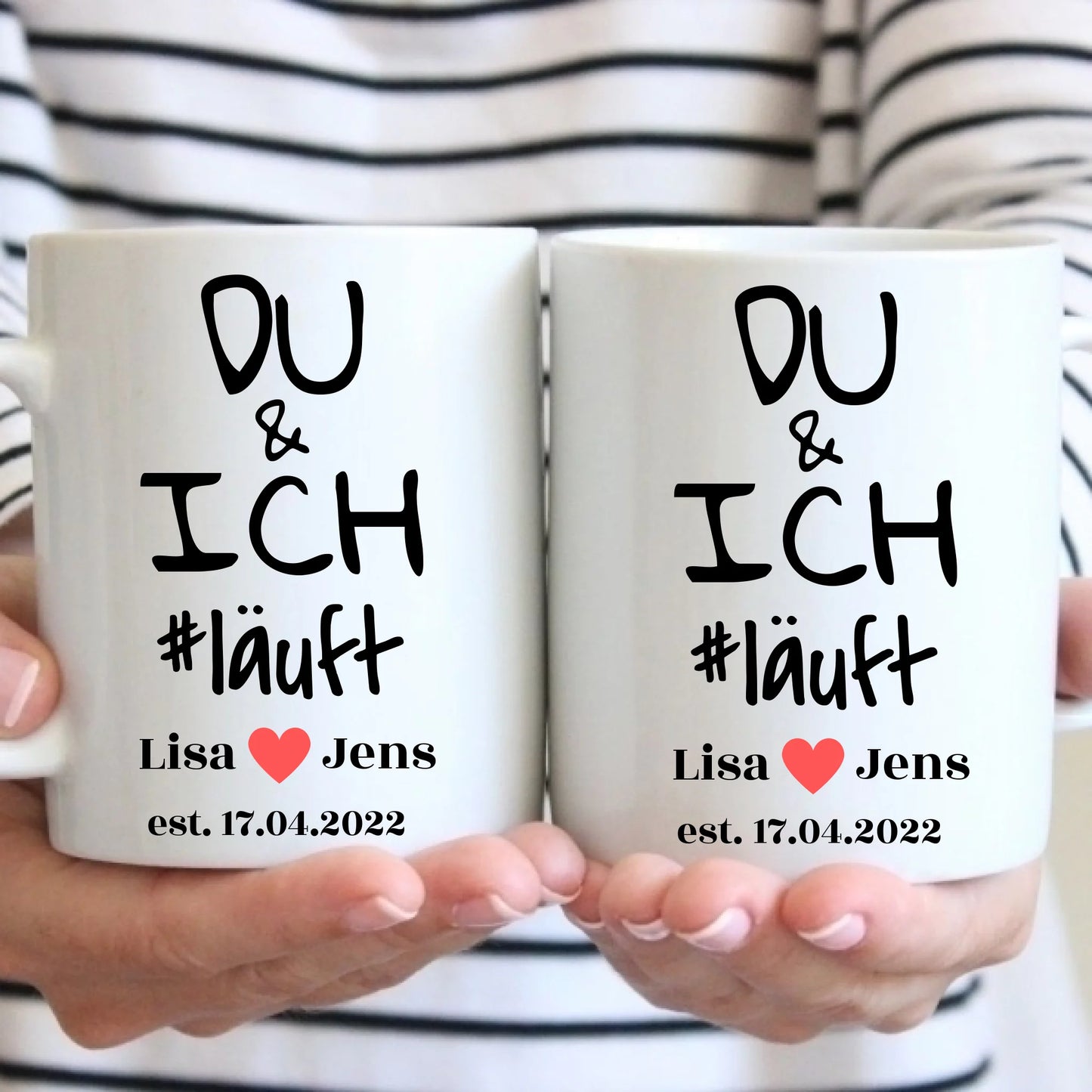 Tasse - DU & ICH - personalisierbar