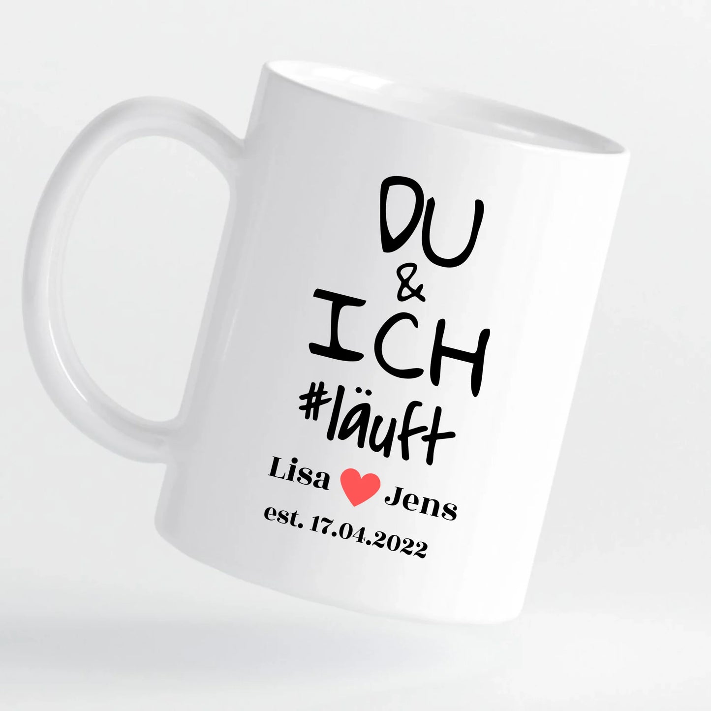 Tasse - DU & ICH - personalisierbar