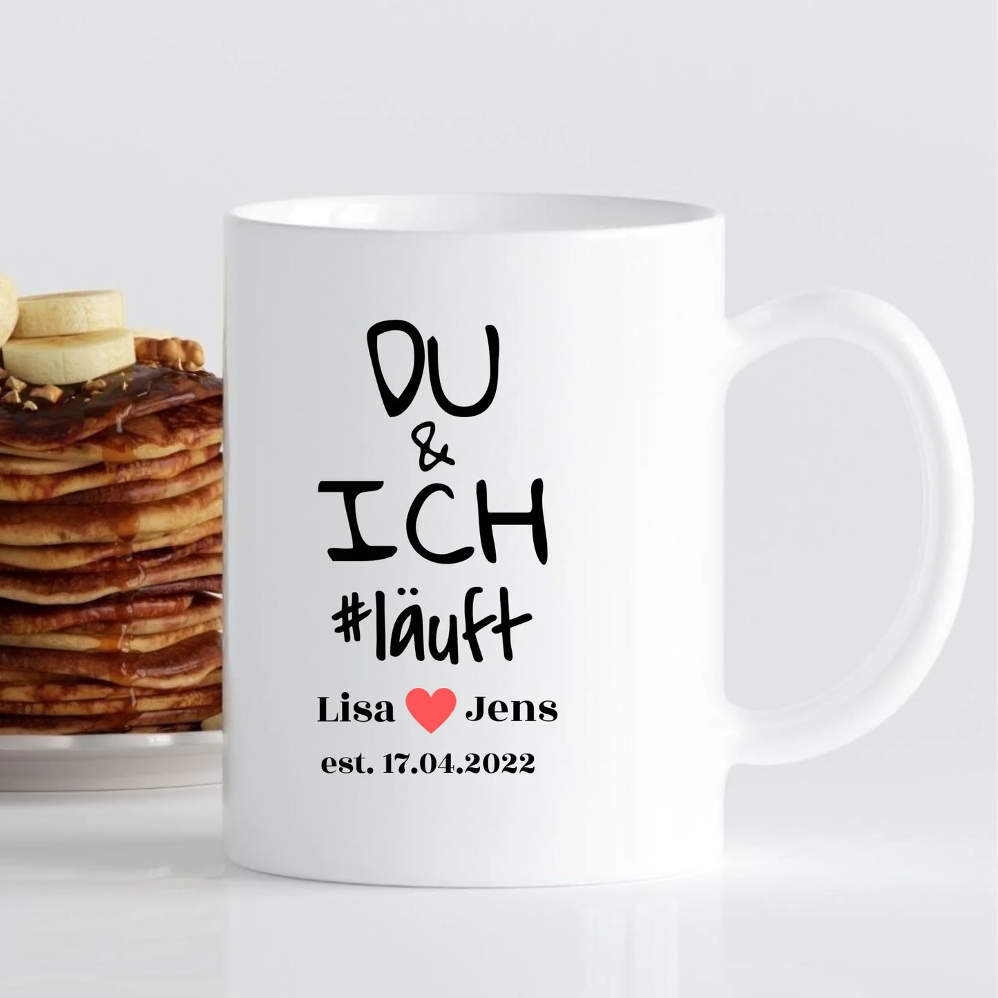 Tasse - DU & ICH - personalisierbar