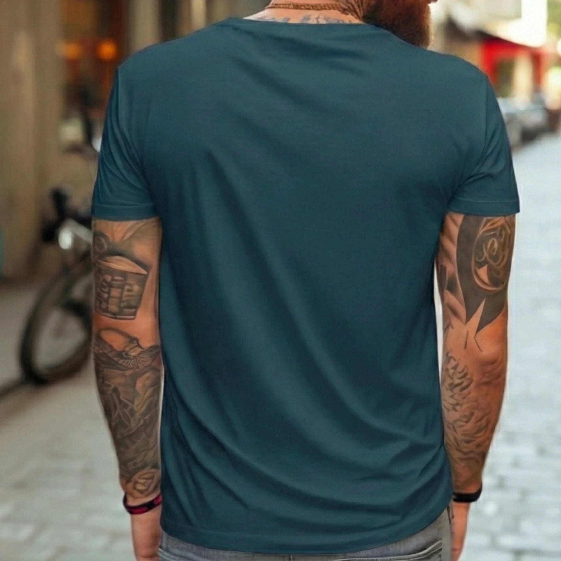 BCTU004-Stone-Blue-XS, BCTU004-Stone-Blue-S, BCTU004-Stone-Blue-M, BCTU004-Stone-Blue-L, BCTU004-Stone-Blue-XL, BCTU004-Stone-Blue-XXL