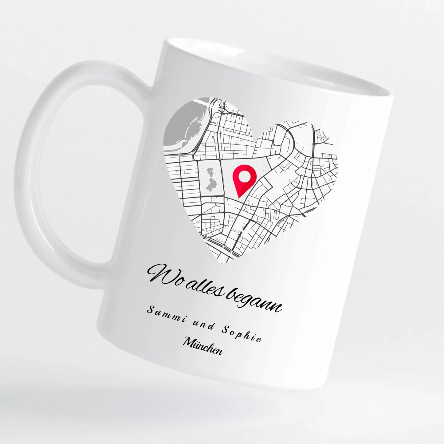 Tasse - Wo alles begann - personalisierbar