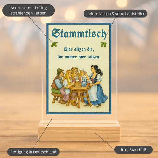 Mockup acrylglasplatte