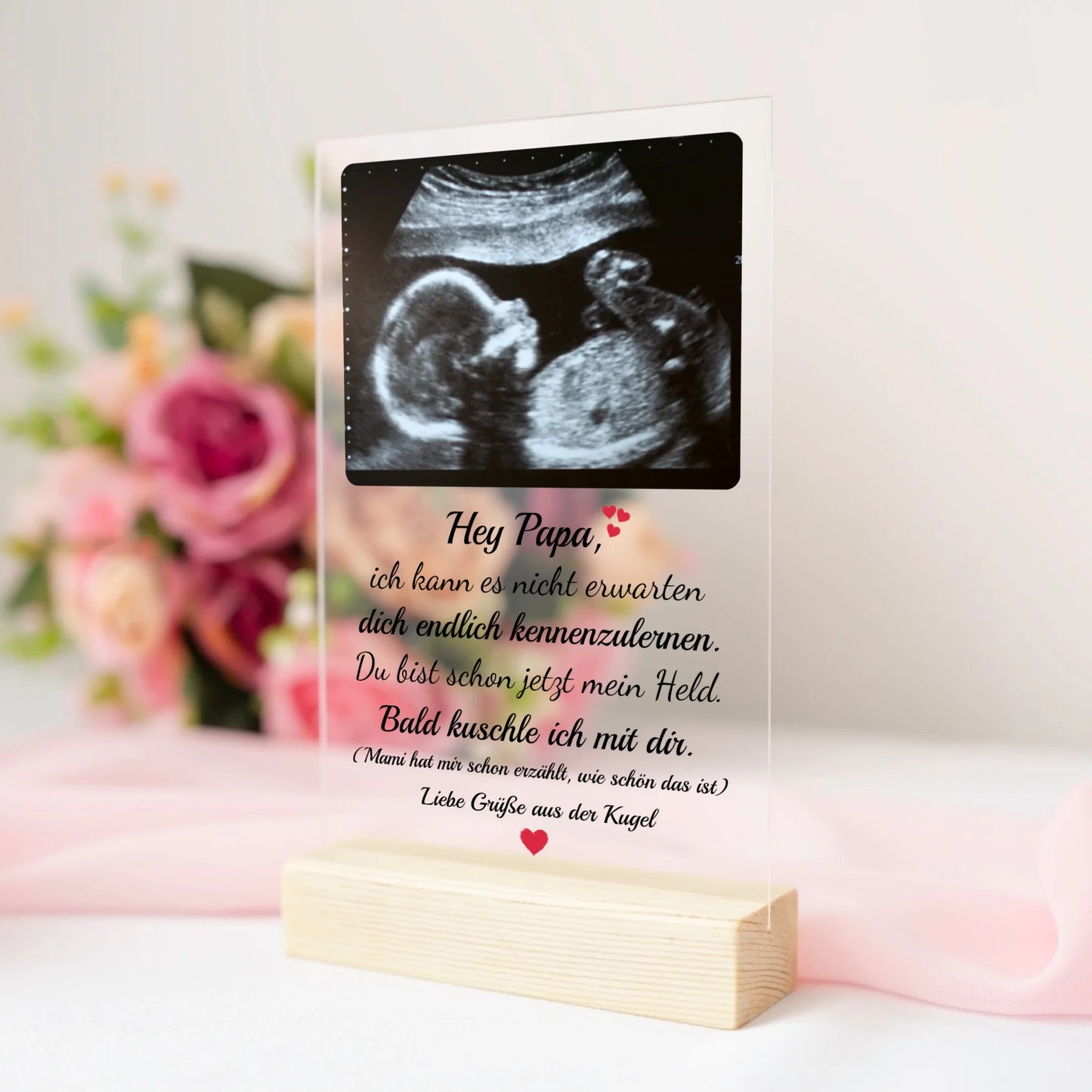 Mockup acrylglasplatte