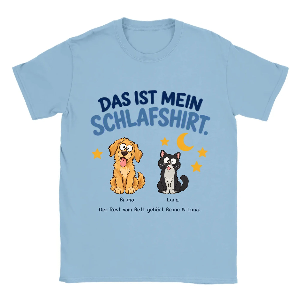 Tierisch guter Alltag – Hellblau – Vorderansicht
