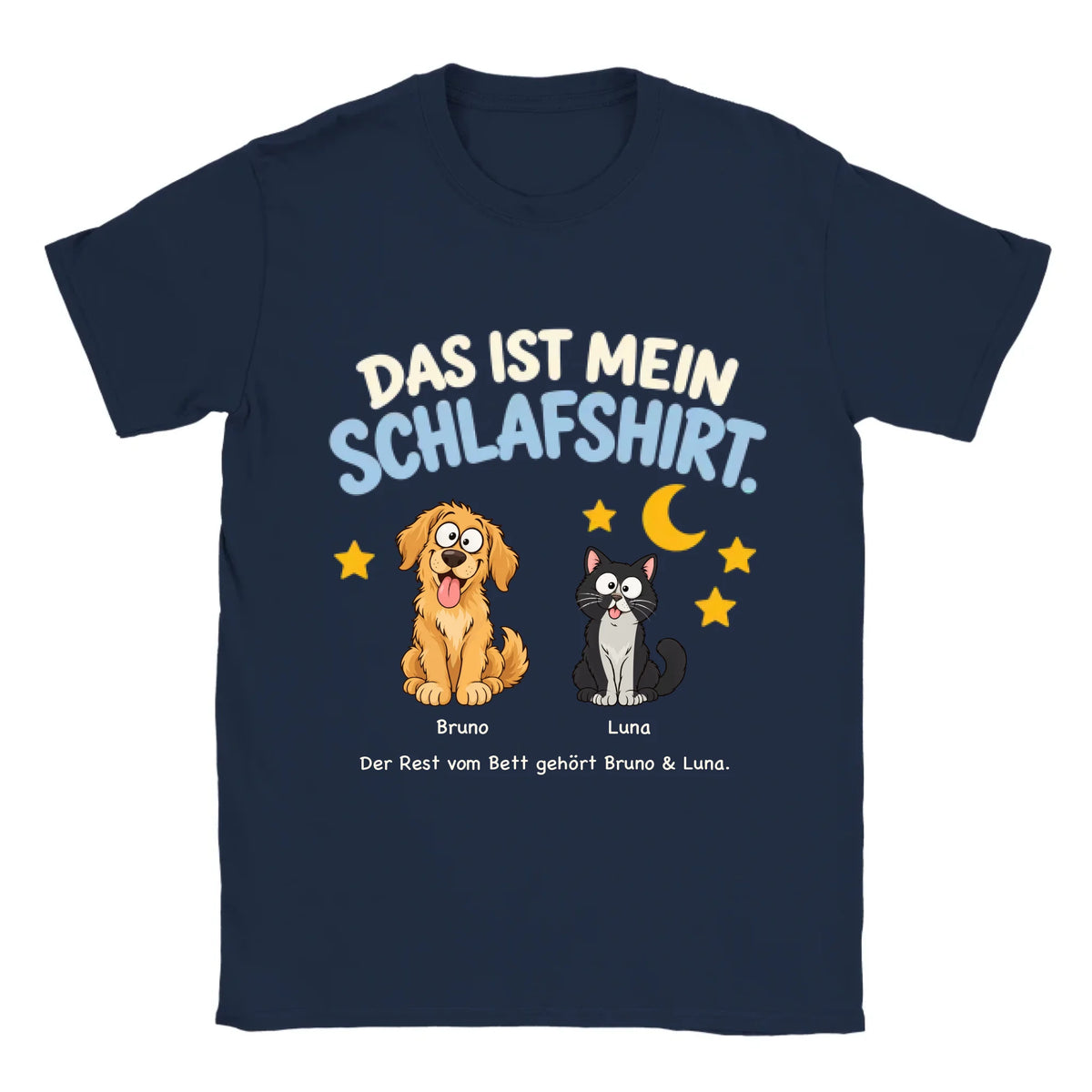 Tierisch guter Alltag – Dunkelblau – Vorderansicht