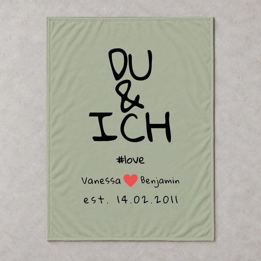 Fleece – 200x150 – flach, personalisierbar