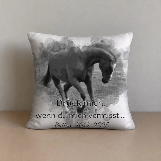 Baumwollkissen 40x40 cm – Studio mit feiner Stoffstruktur