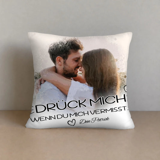 Baumwollkissen 60x60 cm – Studio mit feiner Stoffstruktur