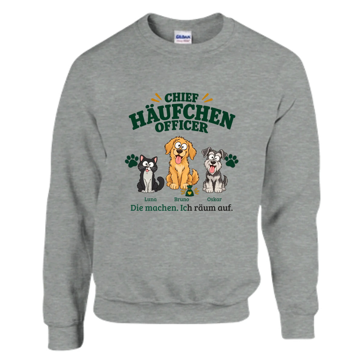 Chief Häufchen Officer – Pullover – ash-studio