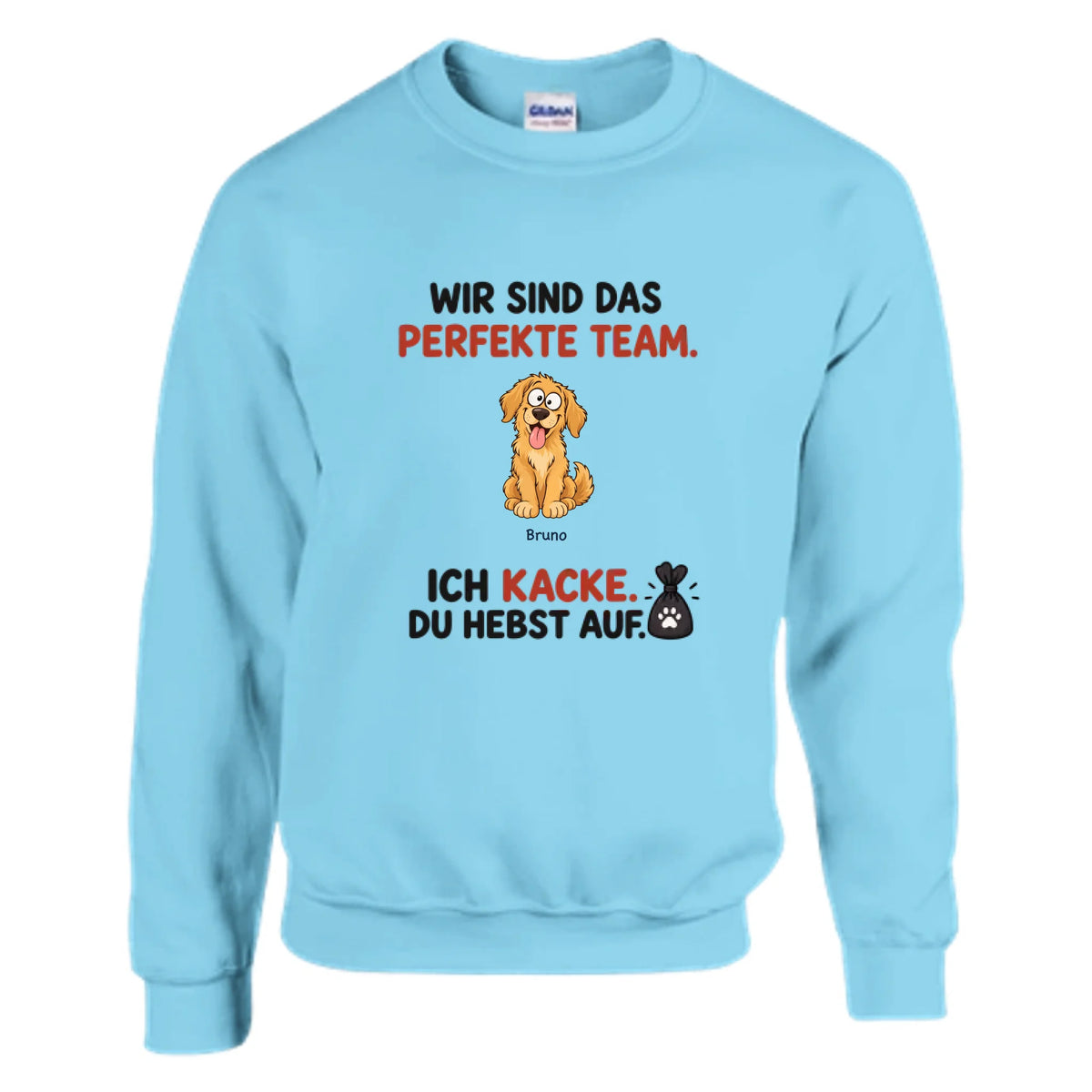 Das perfekte Team – Pullover – light-blue-studio