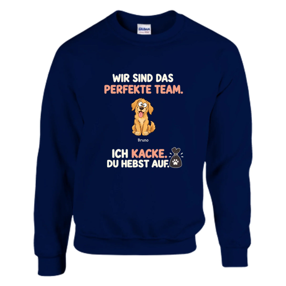 Das perfekte Team – Pullover – navy-studio