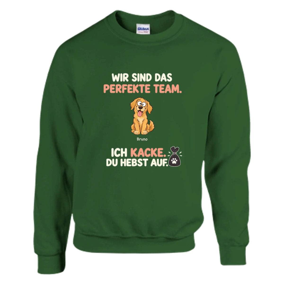 Das perfekte Team – Pullover – military-green-studio
