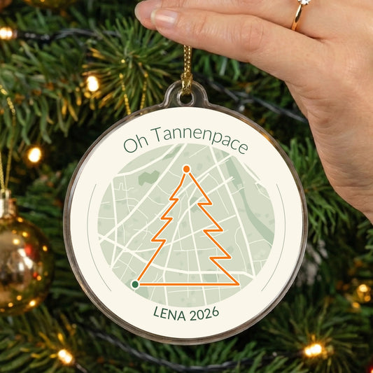 Oh Tannenpace – Acrylornament