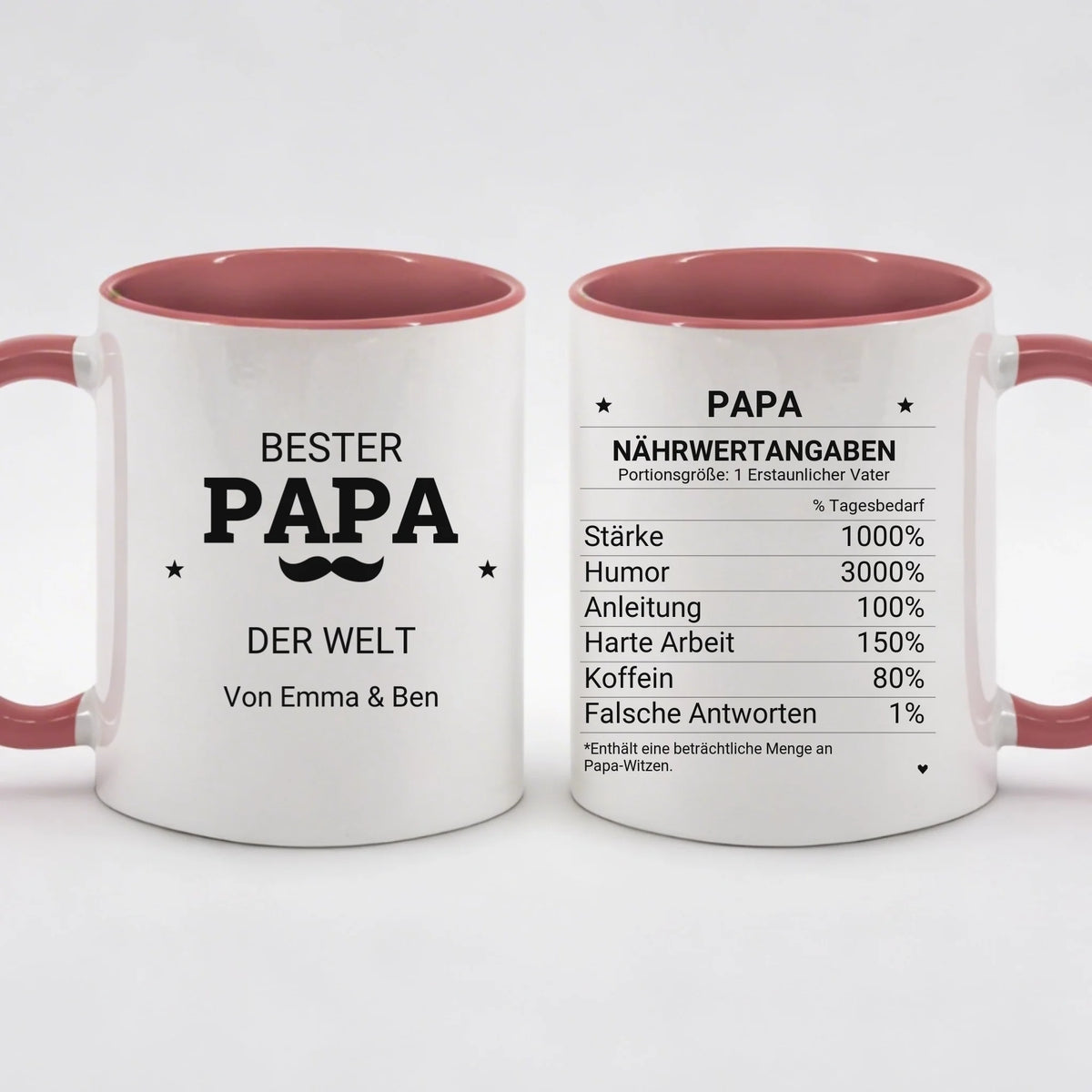 Bester Papa – Two-Tone – Ansicht 2