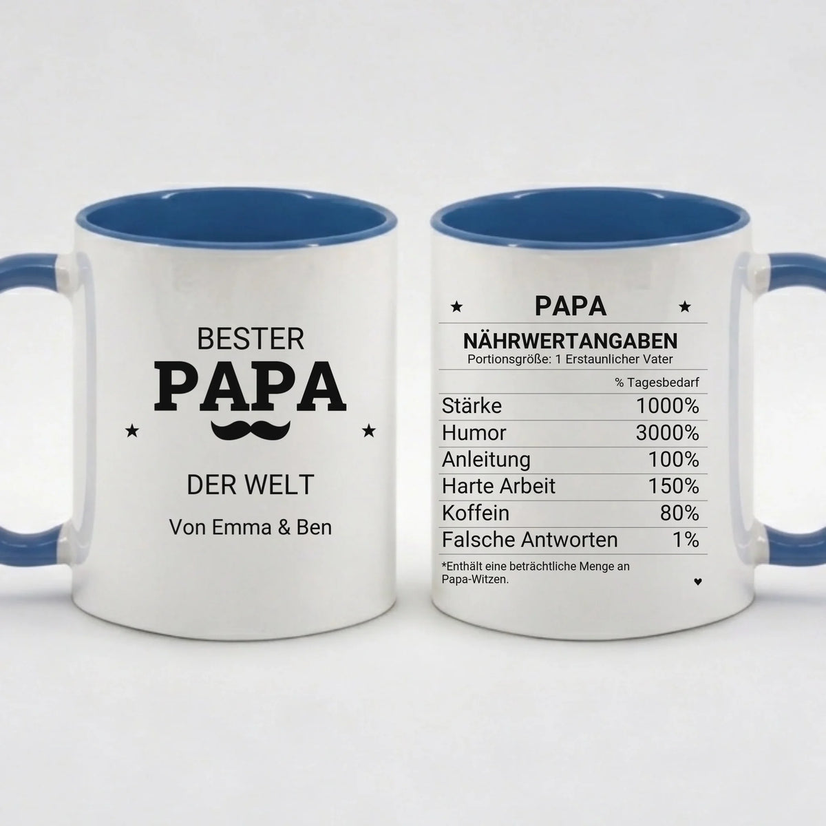 Bester Papa – Two-Tone – Ansicht 3