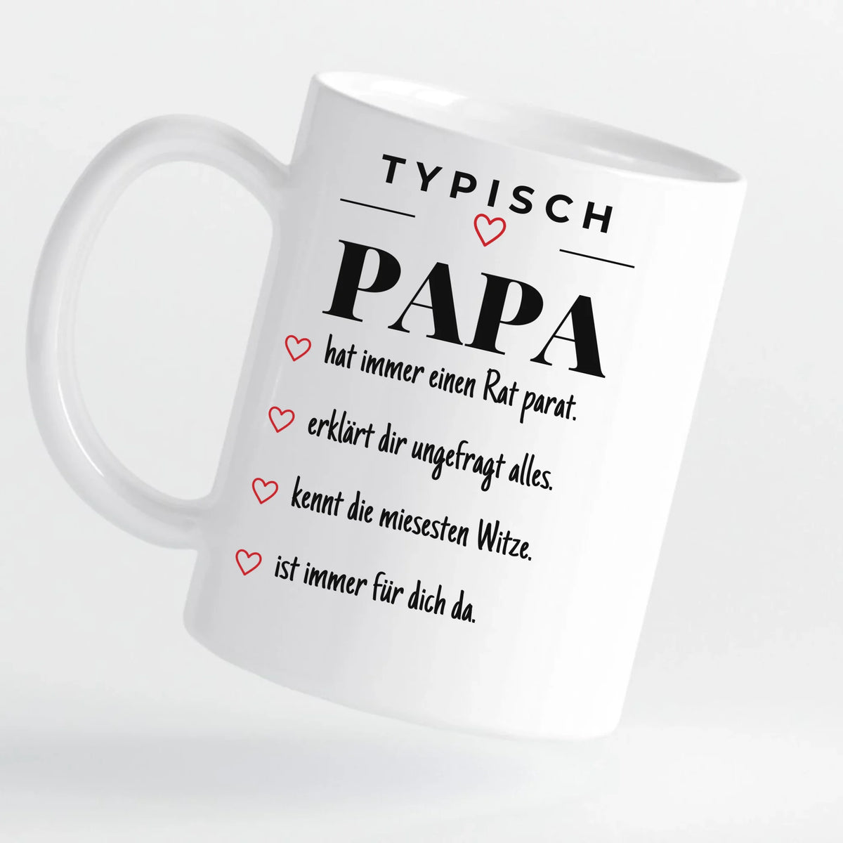 Typisch Papa – personalisierbare Tasse