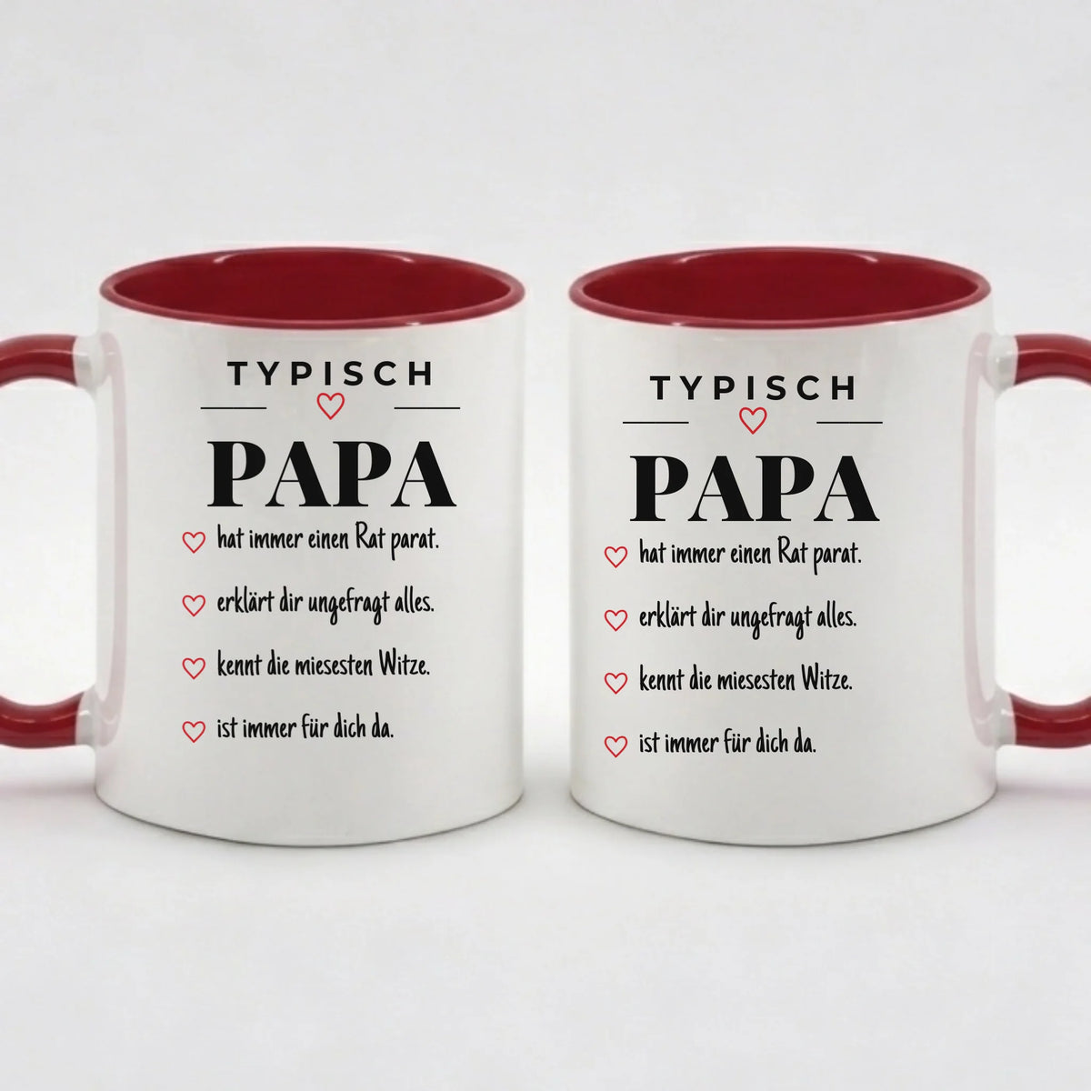 Typisch Papa – personalisierbare Tasse