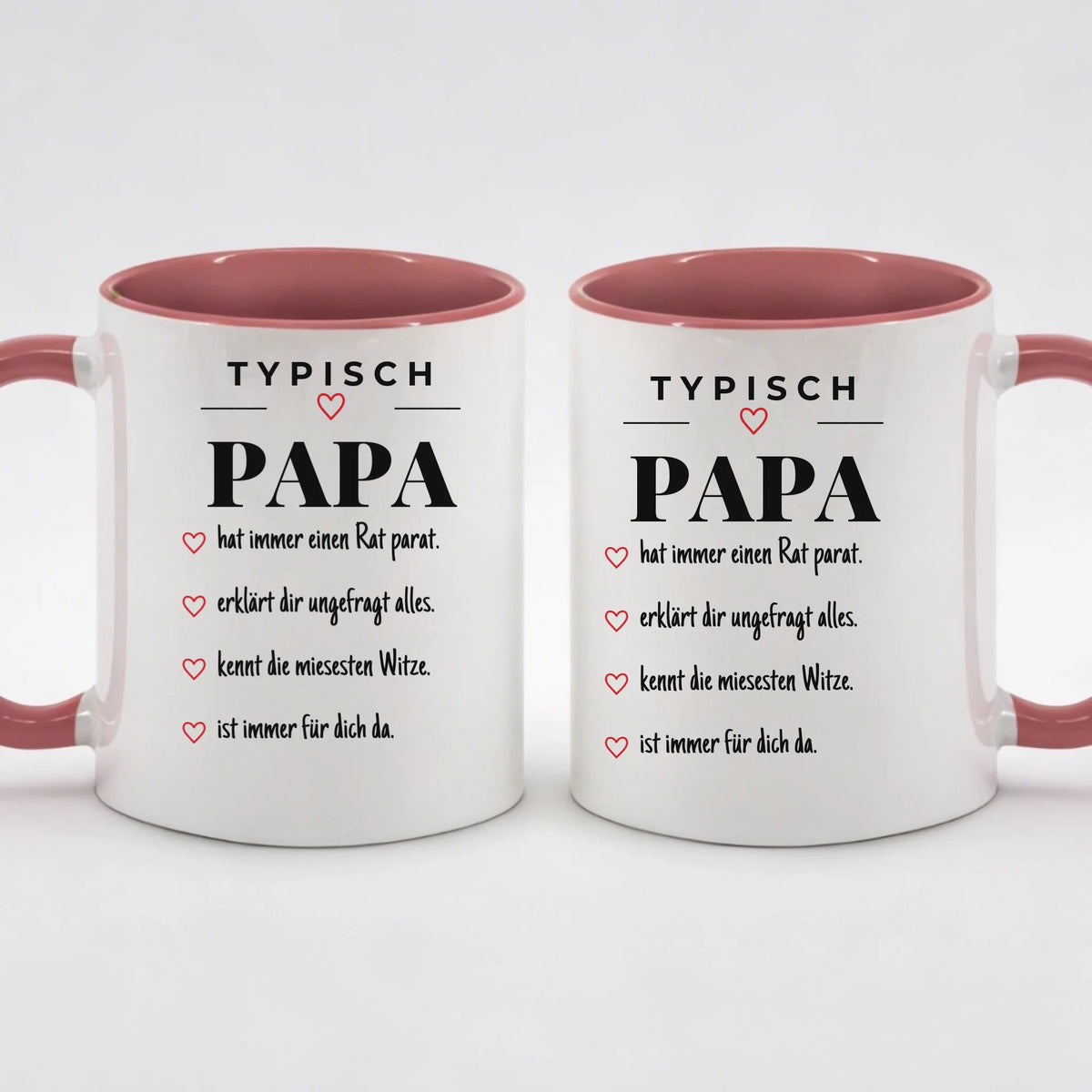 Typisch Papa – personalisierbare Tasse