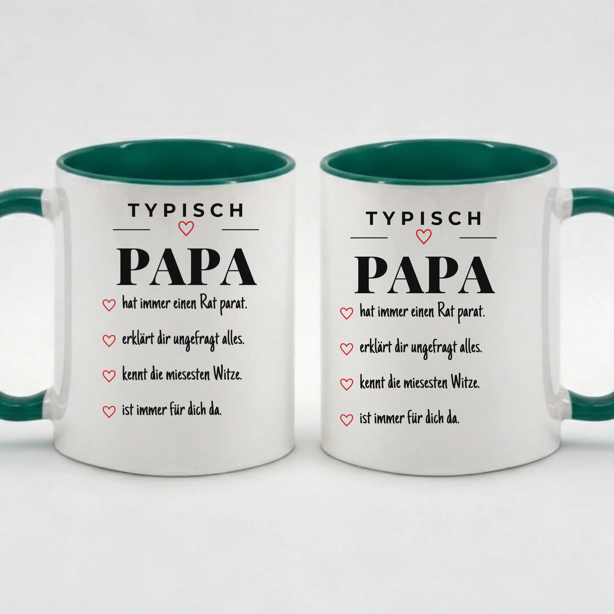 Typisch Papa – personalisierbare Tasse