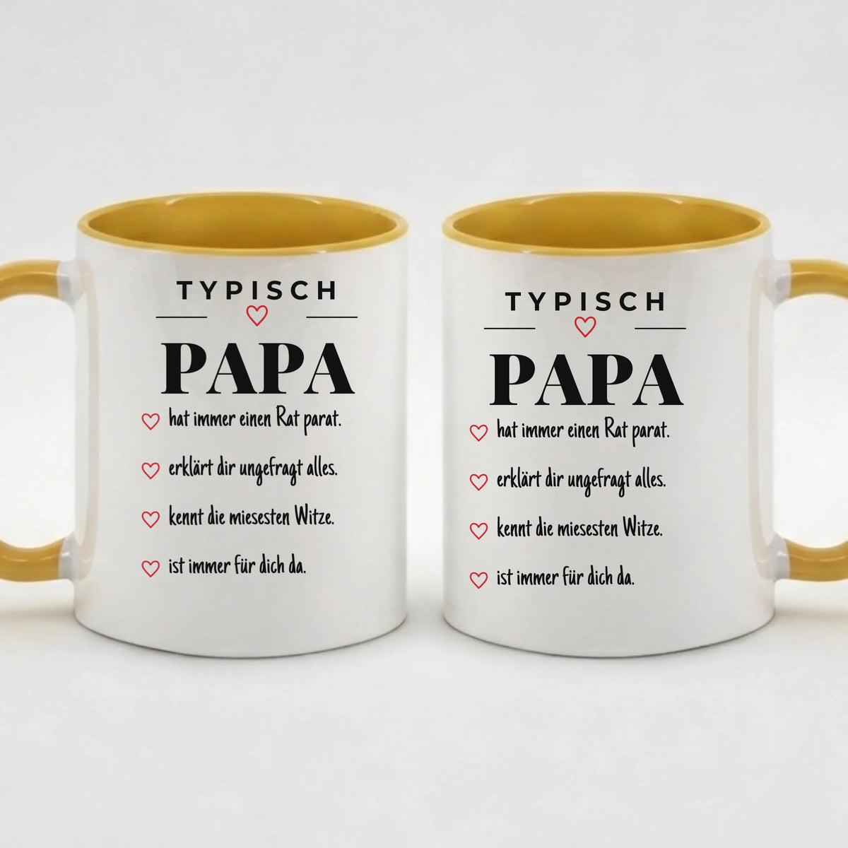 Typisch Papa – personalisierbare Tasse
