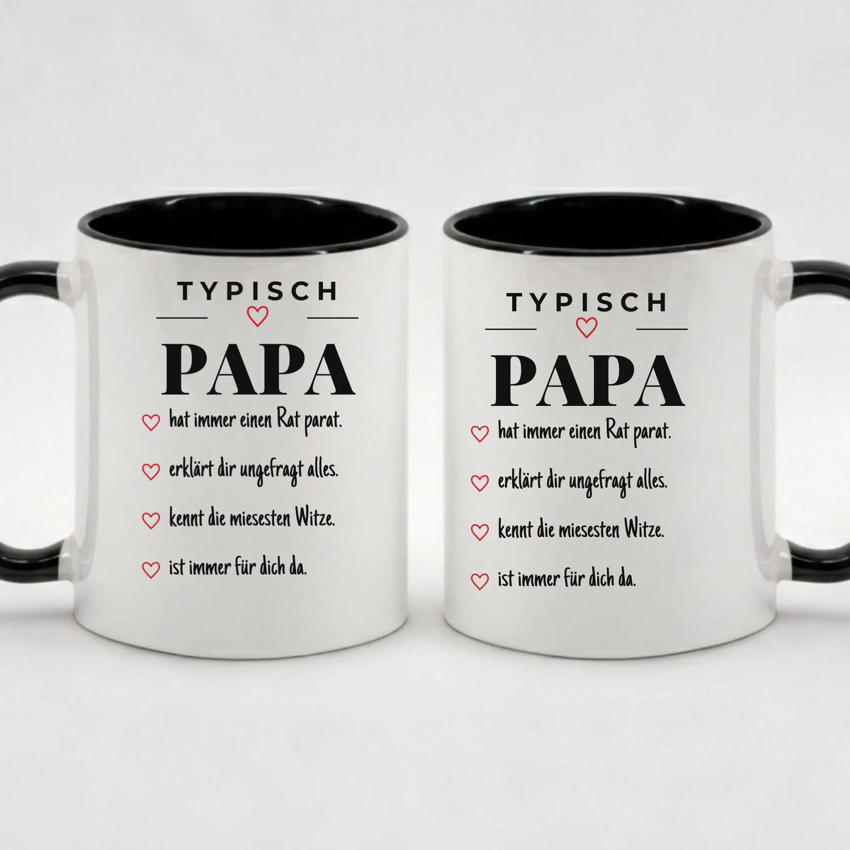 Typisch Papa – personalisierbare Tasse